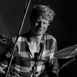 Matthias Bäuerlein am Schlagzeug