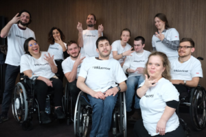 Das Team der Initiative Barrierefrei Feiern